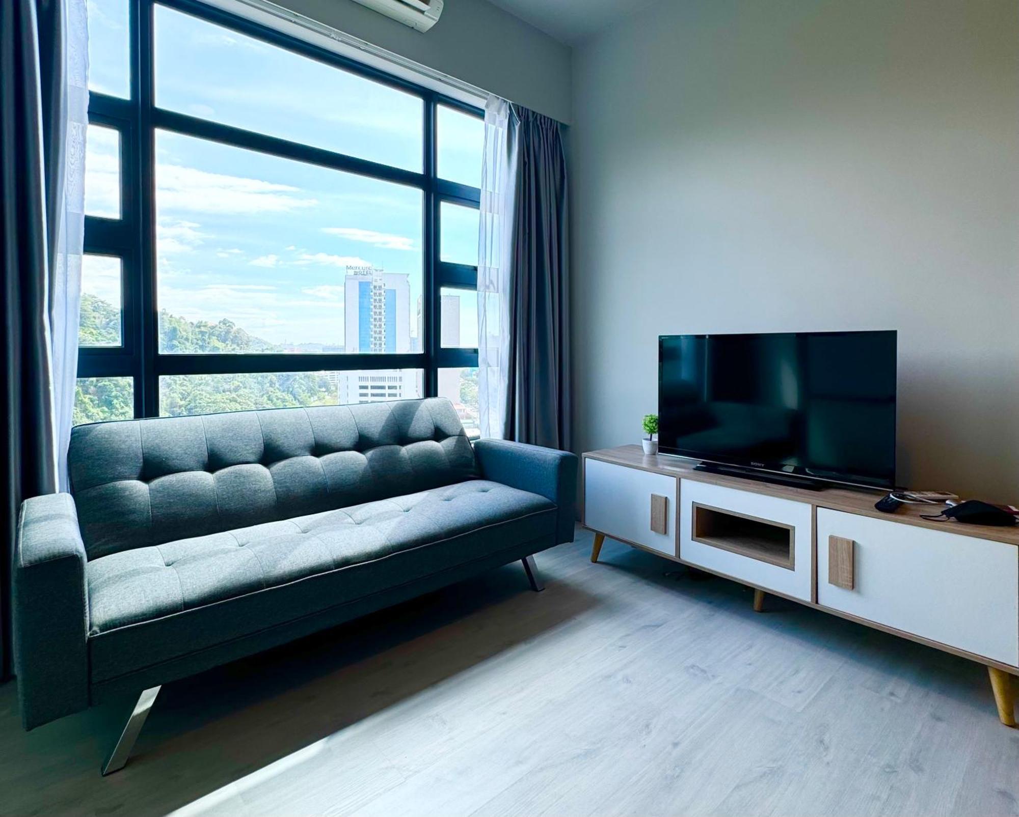 קוטה קינבלו Sunset Seaview Vacation Condos @ Jesselton Quay חדר תמונה
