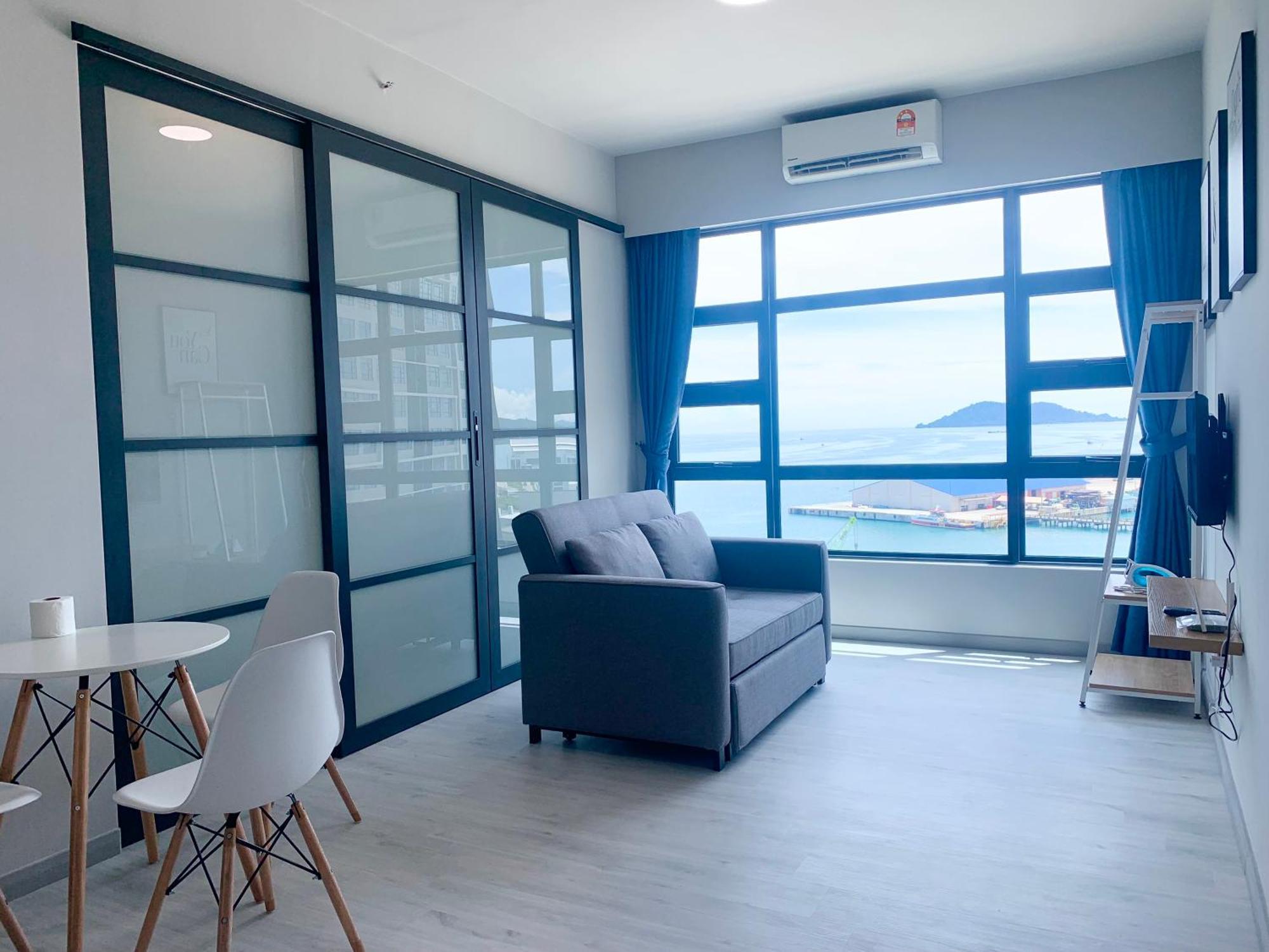 קוטה קינבלו Sunset Seaview Vacation Condos @ Jesselton Quay חדר תמונה