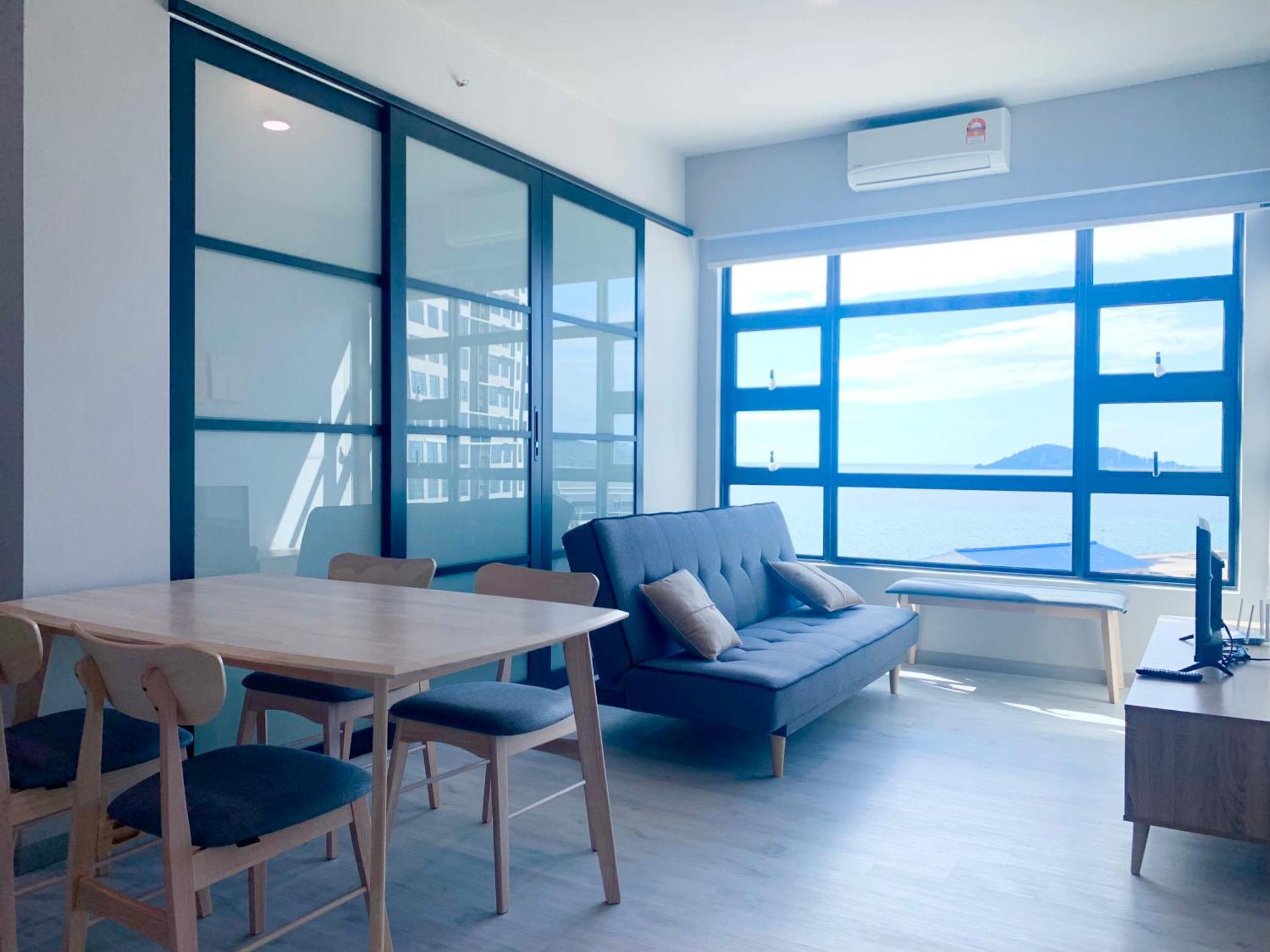קוטה קינבלו Sunset Seaview Vacation Condos @ Jesselton Quay חדר תמונה
