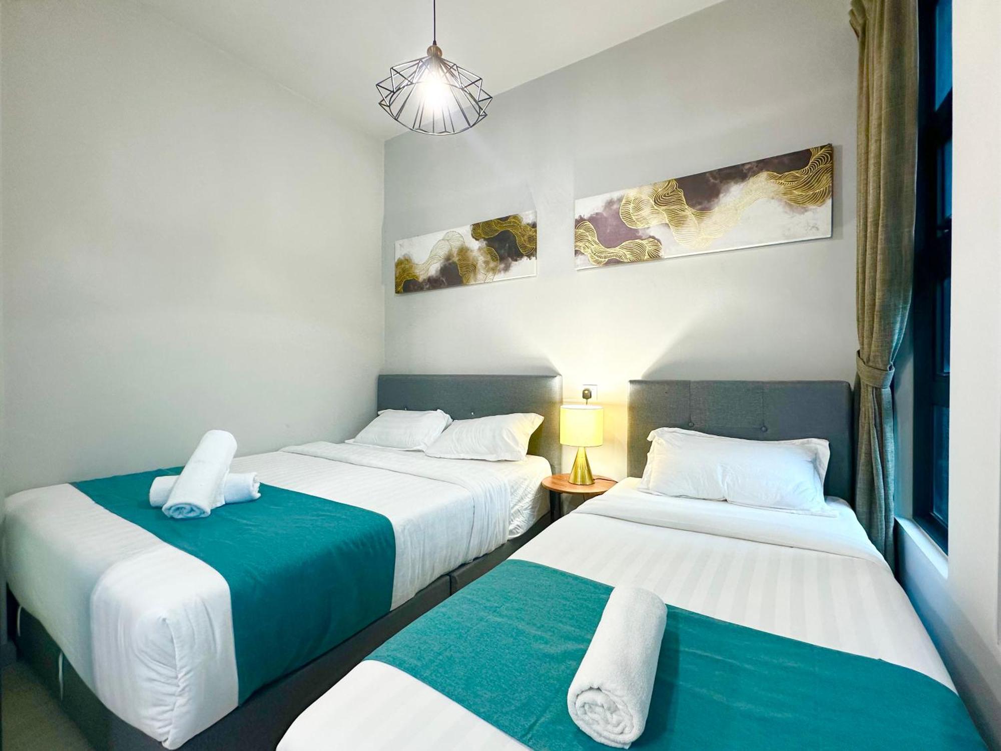 קוטה קינבלו Sunset Seaview Vacation Condos @ Jesselton Quay מראה חיצוני תמונה