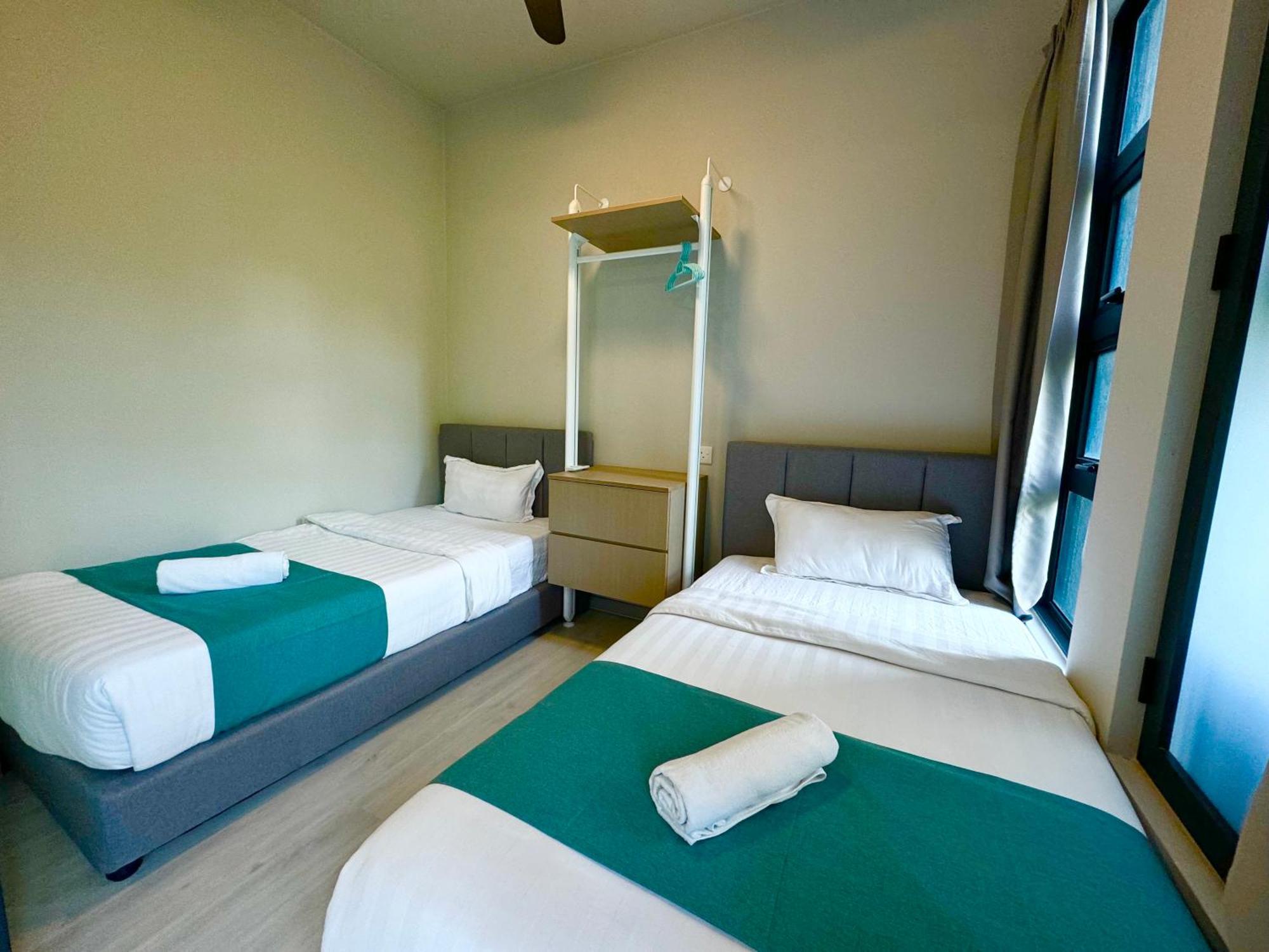 קוטה קינבלו Sunset Seaview Vacation Condos @ Jesselton Quay מראה חיצוני תמונה