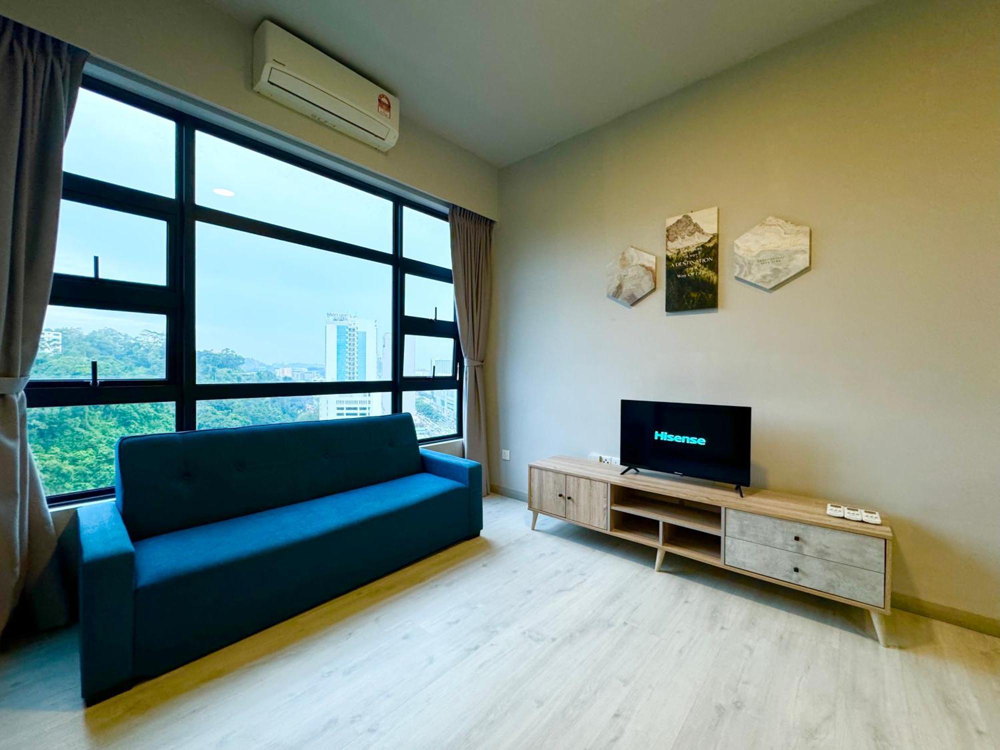 קוטה קינבלו Sunset Seaview Vacation Condos @ Jesselton Quay מראה חיצוני תמונה