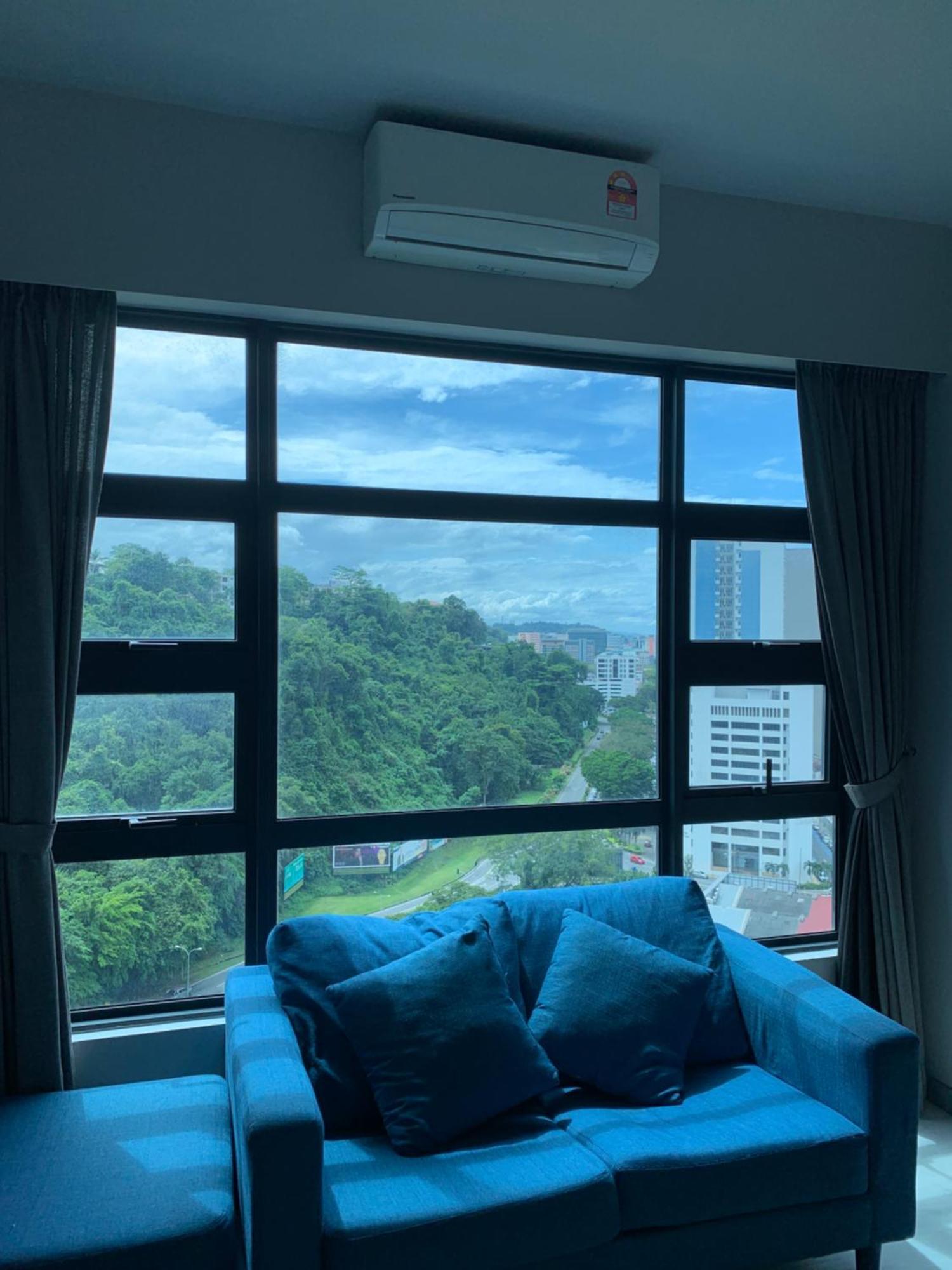 קוטה קינבלו Sunset Seaview Vacation Condos @ Jesselton Quay מראה חיצוני תמונה
