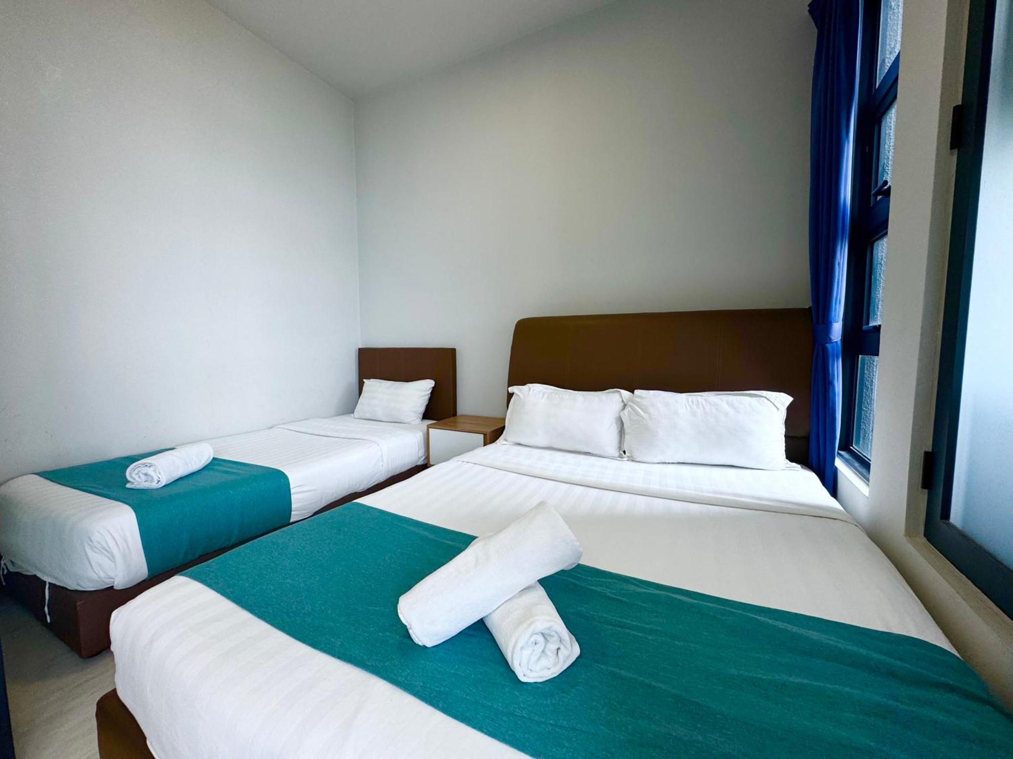 קוטה קינבלו Sunset Seaview Vacation Condos @ Jesselton Quay מראה חיצוני תמונה